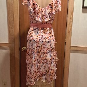 Diane Von Furstenberg silk short sleeve dress 6